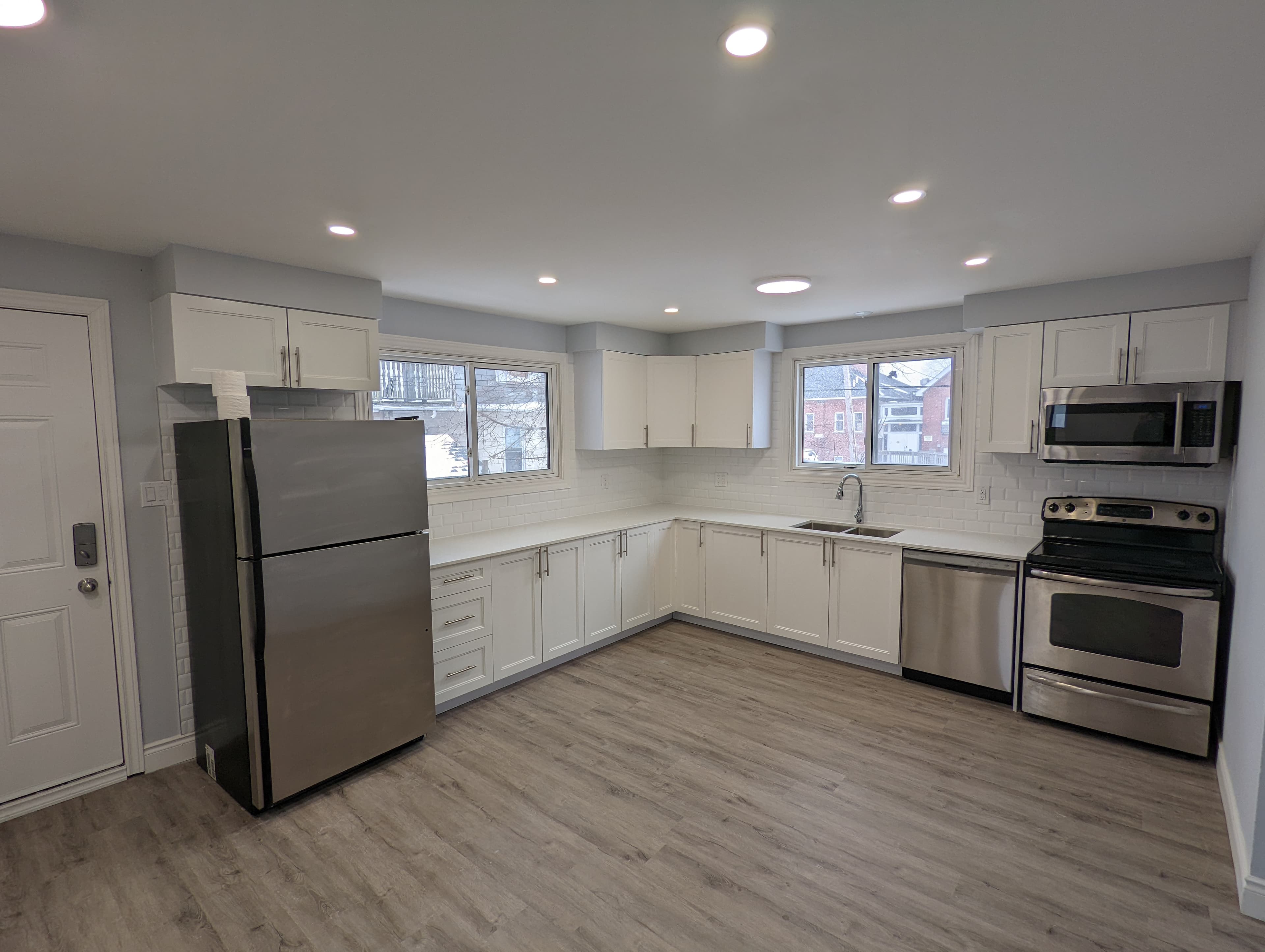Oshawa renovated kitchen